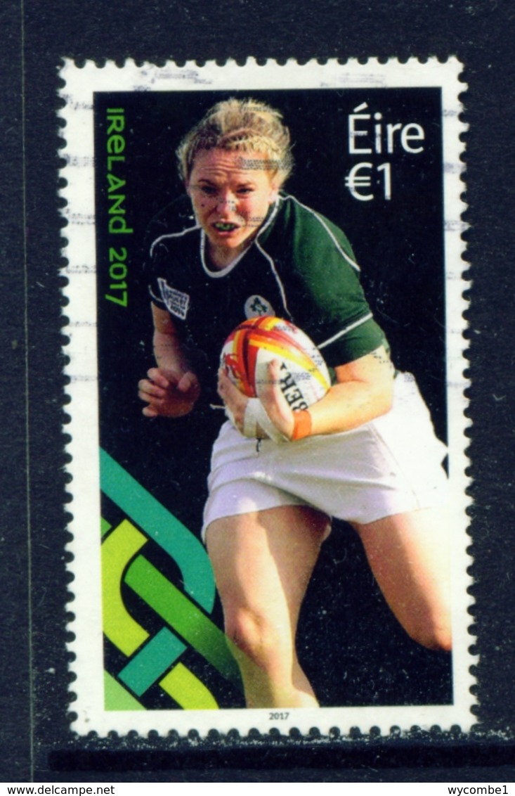 IRELAND - 2017 Womens Rugby 1 Euro  Used As Scan - Usati