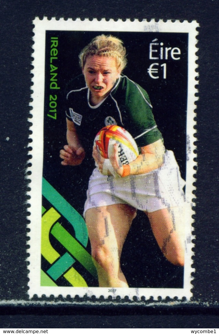 IRELAND - 2017 Womens Rugby 1 Euro  Used As Scan - Used Stamps