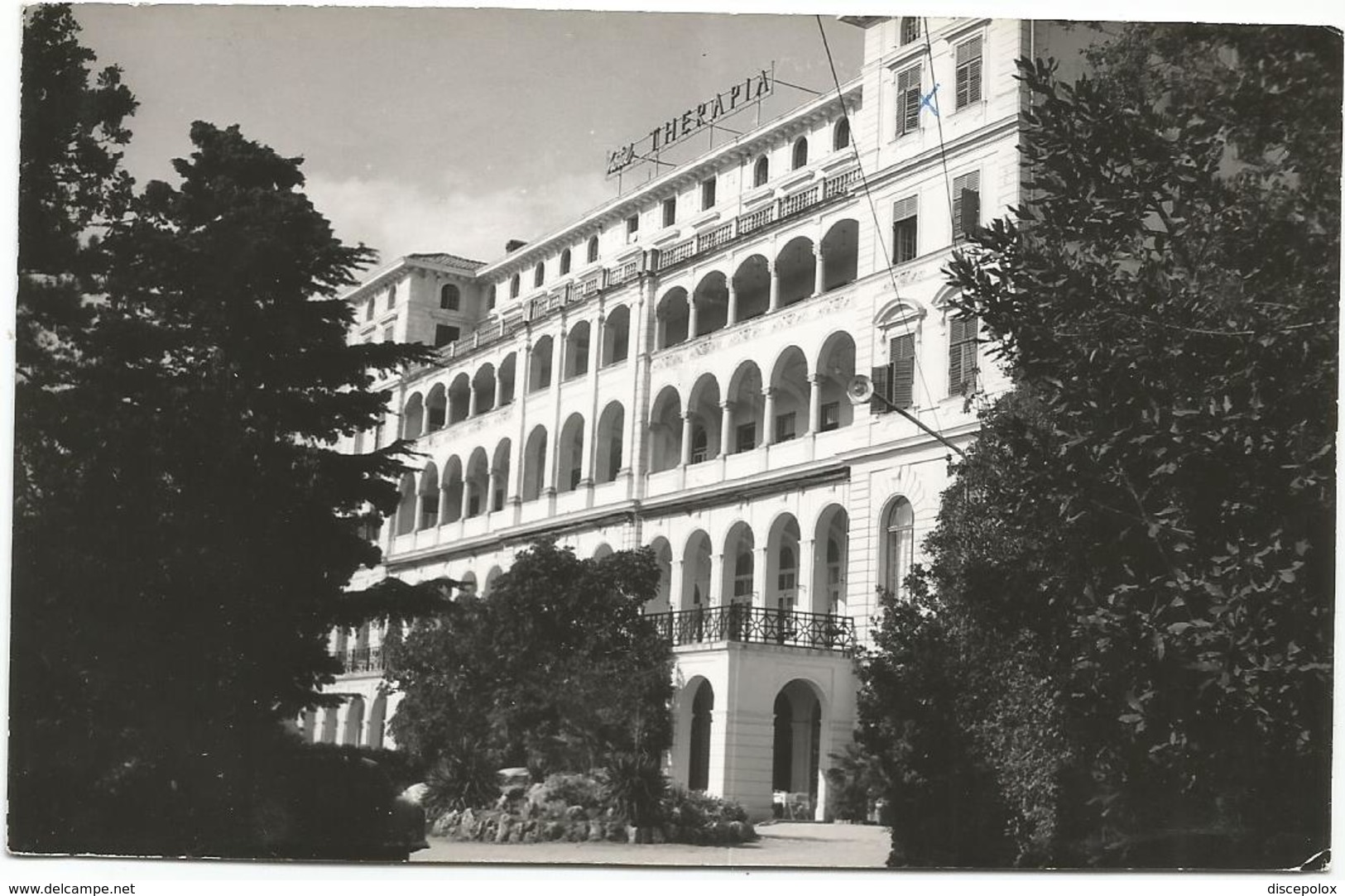 W1143 Crikvenica Cerquenizza - Hotel Therapia / Viaggiata 1962 - Croazia