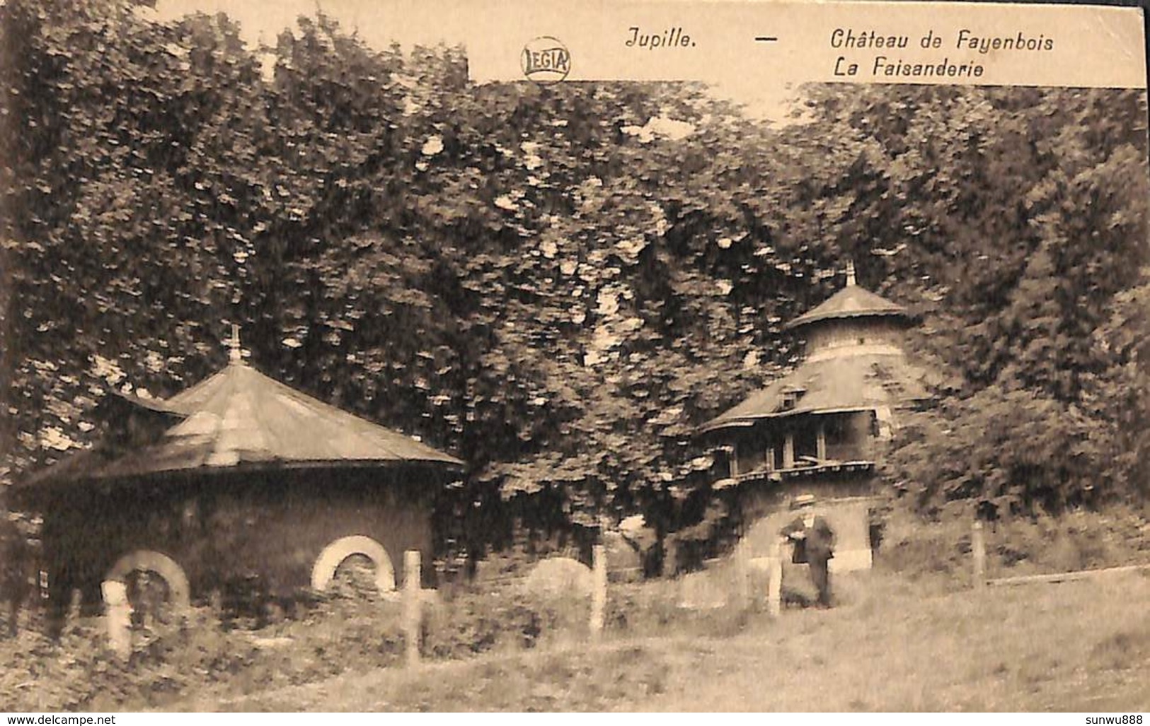 Jupille - Château De Fayenbois - La Faisanderie (Edit. Frédérick, Animée, Flou De La Carte Elle-même) - Liege