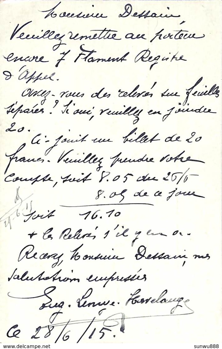 Stockay - Saint Georges Sur Meuse - Eug. Lemye-Havelange (Editeur De Cartes Postales 1915) - Saint-Georges-sur-Meuse