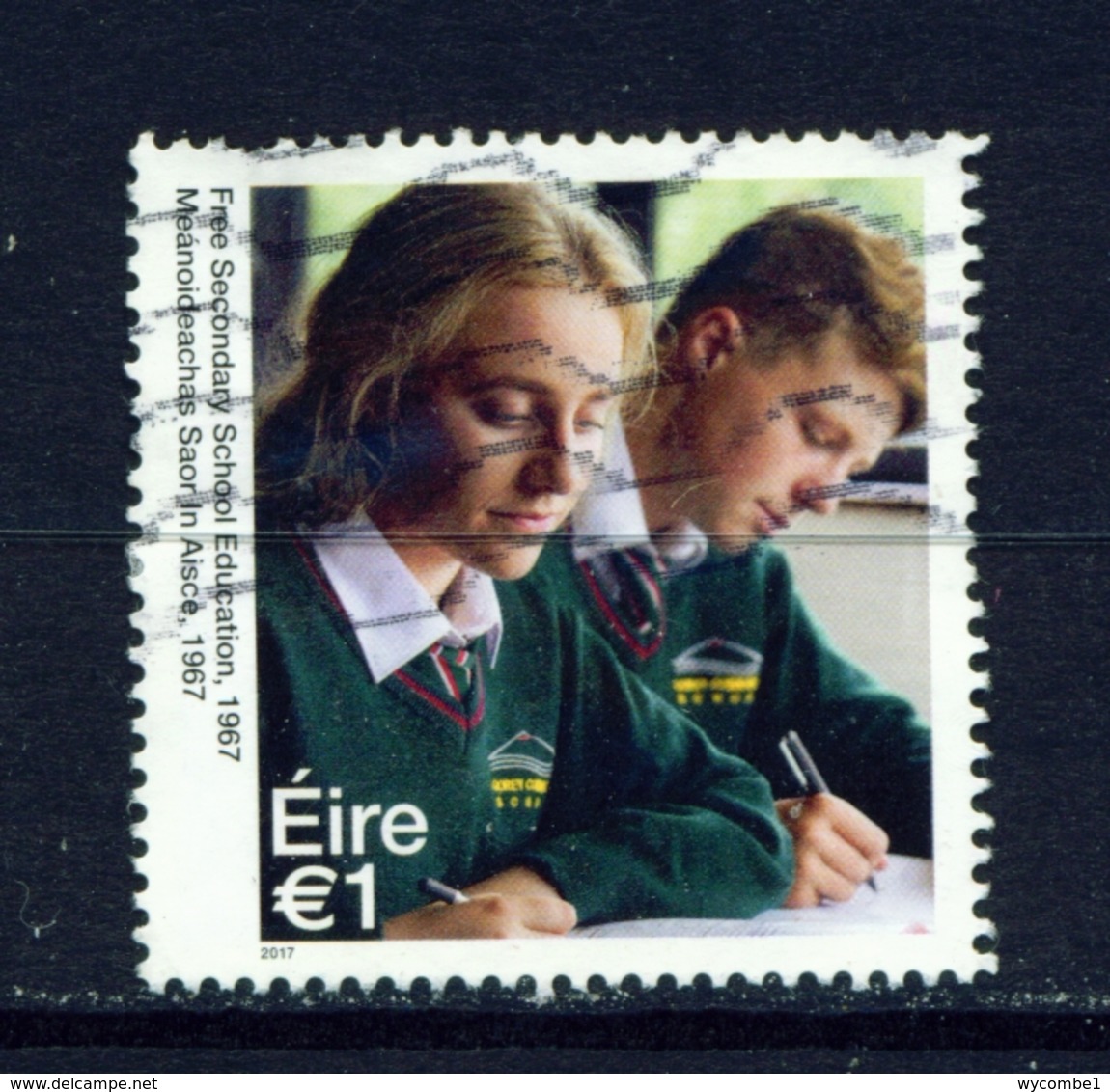 IRELAND - 2017 Education 1 Euro  Used As Scan - Used Stamps