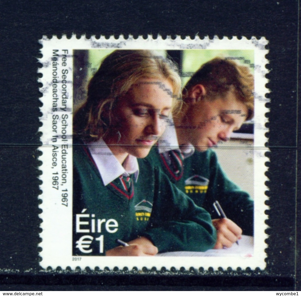 IRELAND - 2017 Education 1 Euro  Used As Scan - Used Stamps