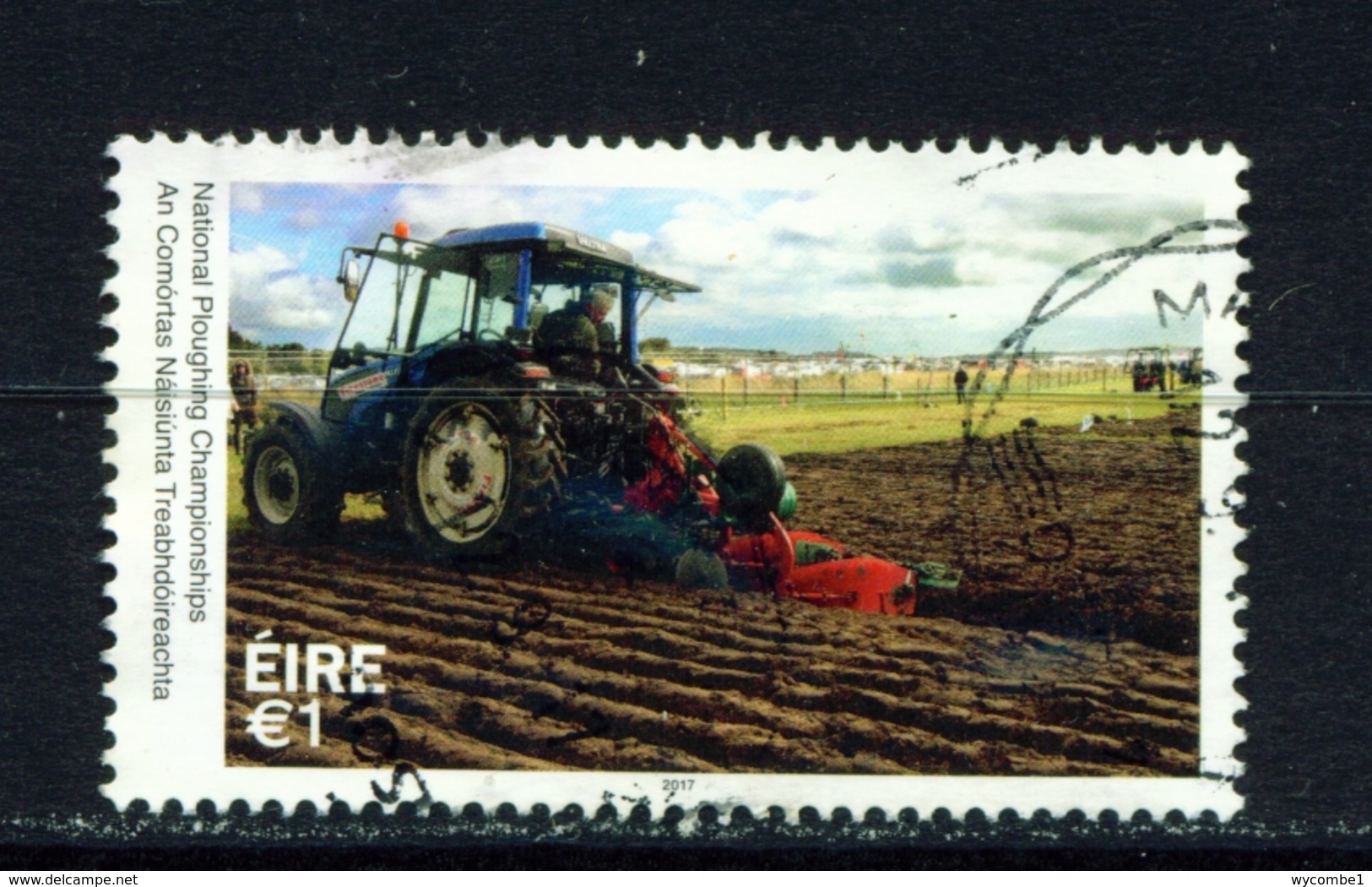 IRELAND - 2017 World Ploughing Championships 1 Euro  Used As Scan - Used Stamps