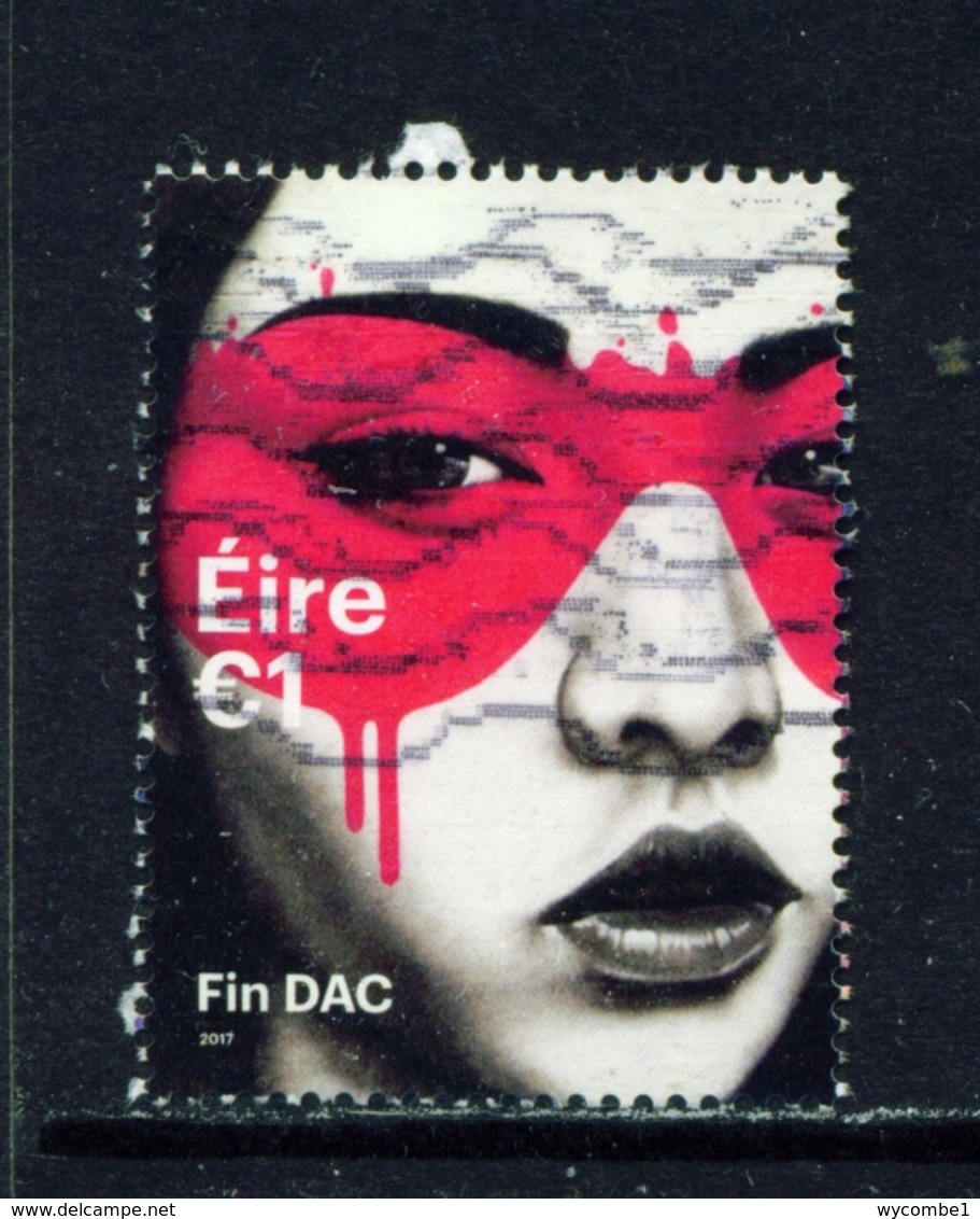 IRELAND - 2017 Urban Street Art 1 Euro  Used As Scan - Used Stamps