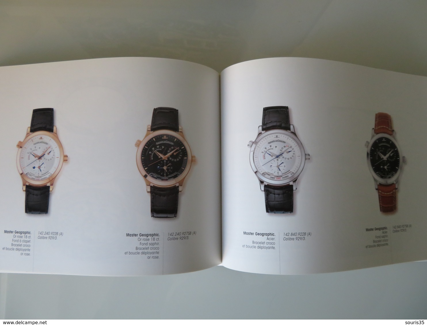 Catalogue de vente 2000 Montres Jaeger-Lecoutre Horlogerie Manufacture Suisse