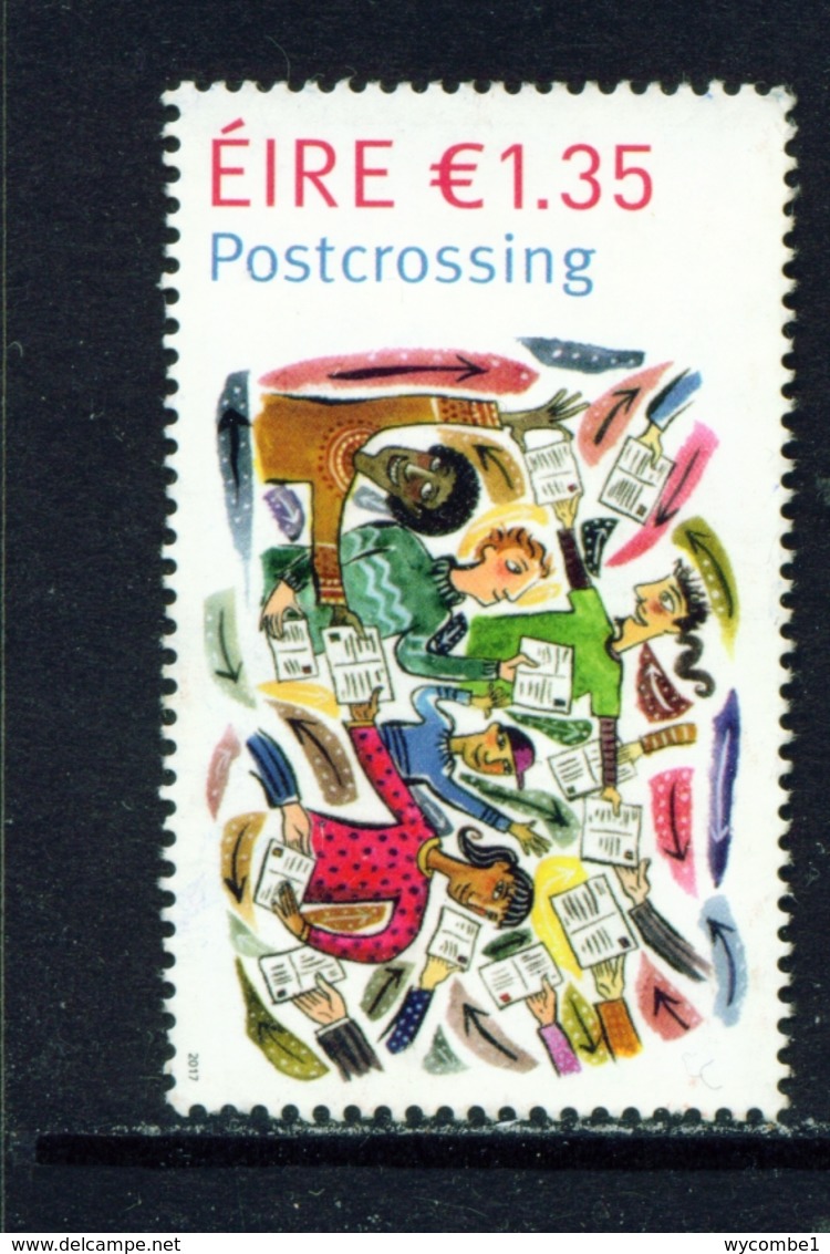 IRELAND - 2017 Postcrossing 1.35 Euro  Used As Scan - Used Stamps