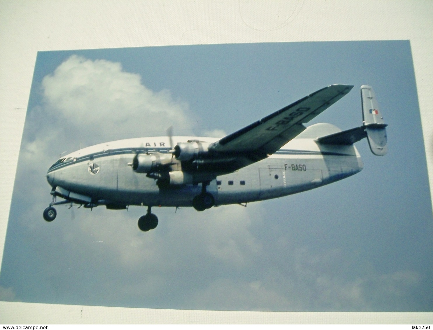 FOTOGRAFIA AEREO BREGUET 763 AIR FRANCE F-BASO - Aviation