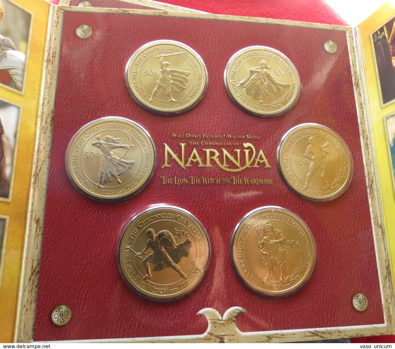 New Zealand 6 X 50 Cents 2006 Chronicles Of Narnia Nova Zelandia Nuova Zelanda Nouvelle Zelande - Nouvelle-Zélande