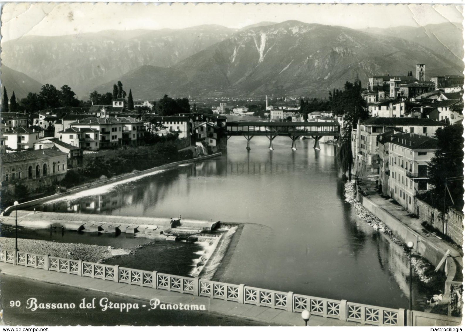 BASSANO DEL GRAPPA  VICENZA  Panorama  Fiume Brenta  Ponte Degli Alpini - Vicenza