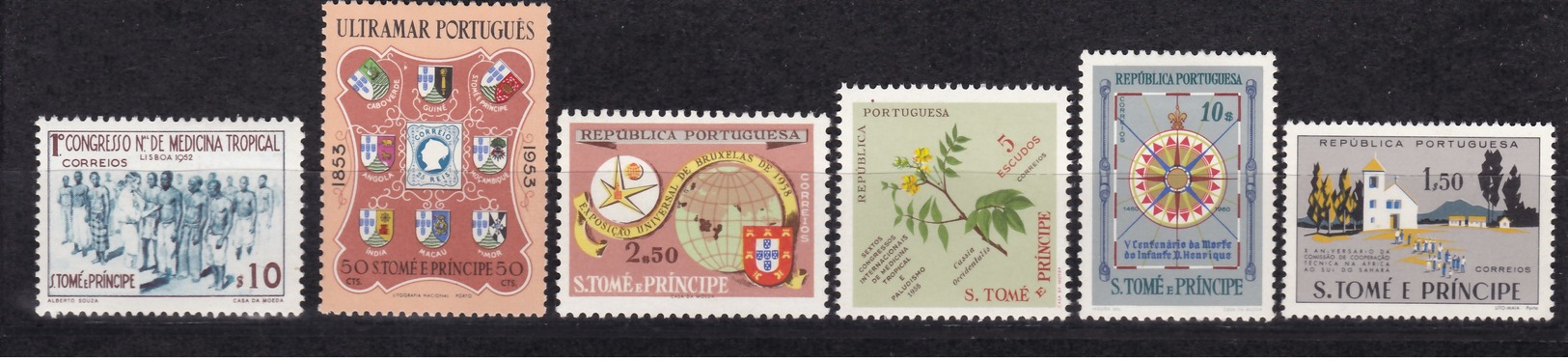 Portugal S.Tome & Principe - Lot  MH - Voir Scan - St. Thomas & Prince