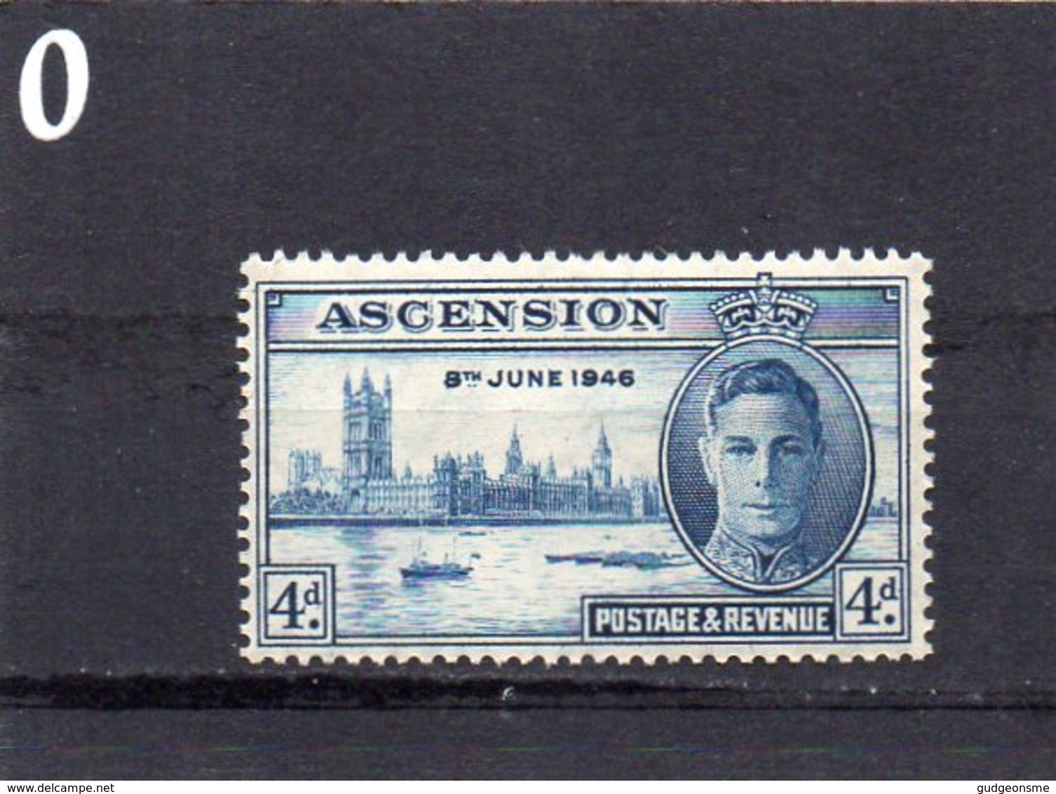 1946 Victory 4d MNH - Ascension