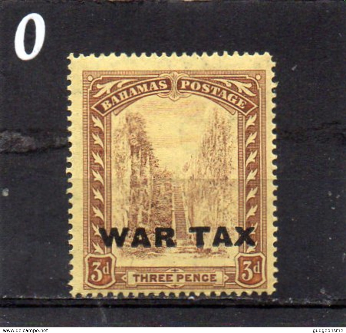 1918 War Tax 3d MNH - 1859-1963 Crown Colony