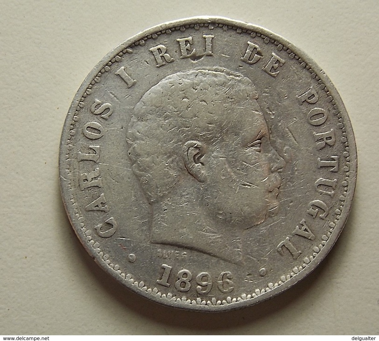 Portugal 500 Reis 1896 Silver - Portugal