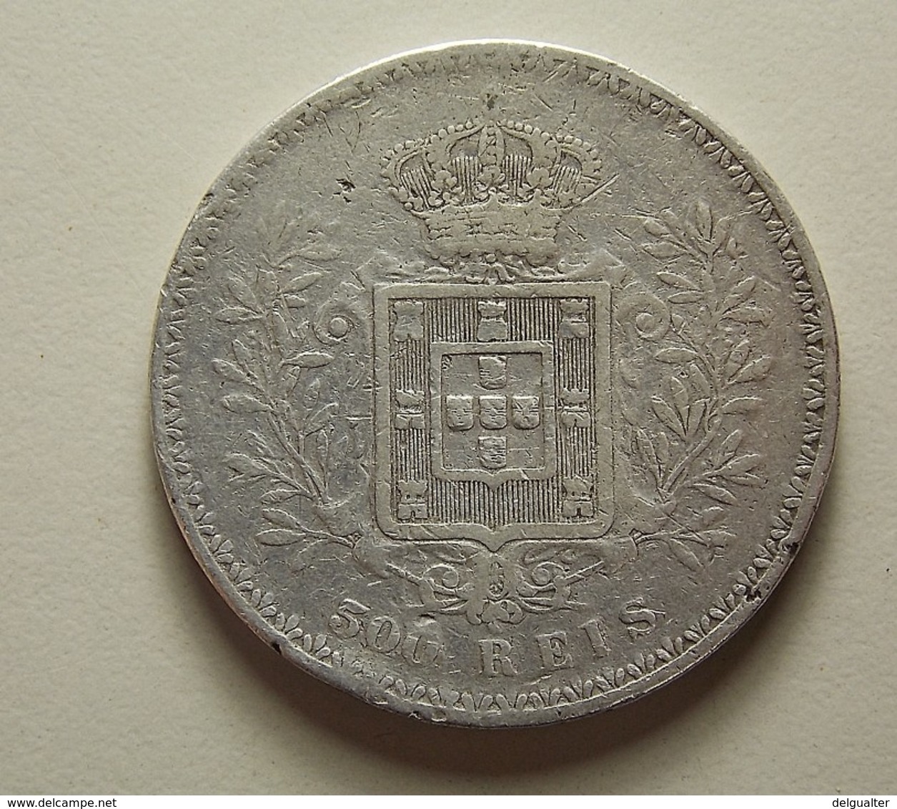 Portugal 500 Reis 1896 Silver - Portugal