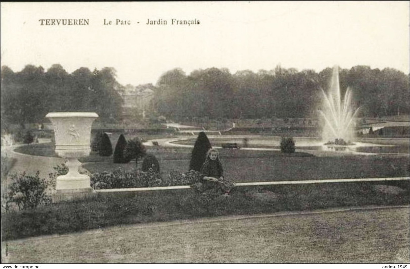 TERVUEREN-TERVUREN - Le Parc - Jardin Français - Edit. : Veuve Decock, Tervueren - Tervuren