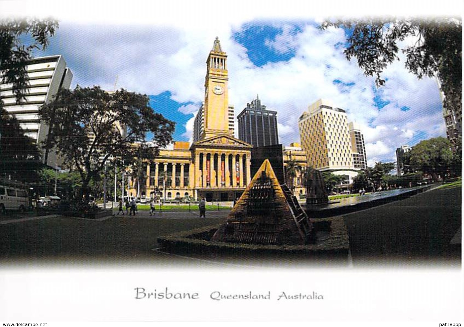 ** Lot Of 4 Postcards ** AUSTRALIA ( Queensland ) BRISBANE - CPSM CPM Grand Format - Australie - Brisbane