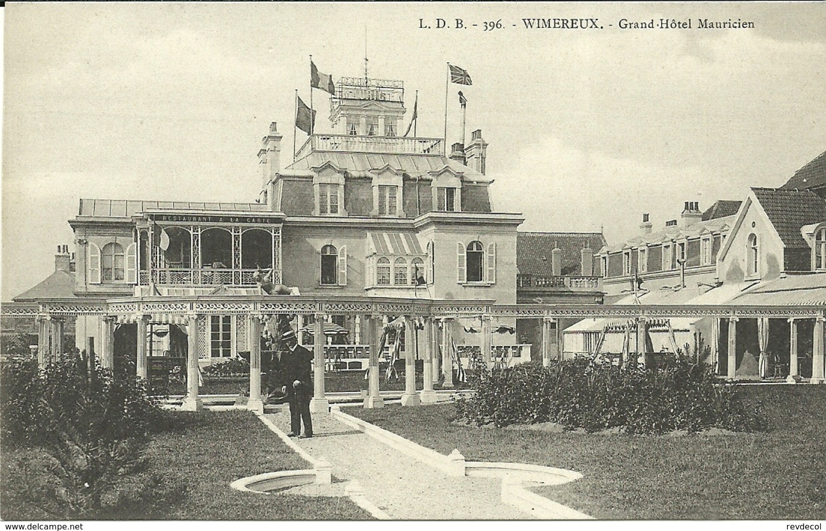 WIMEREUX  -- Grand Hôtel Mauricien                                              -- L D B 396 - Sonstige & Ohne Zuordnung