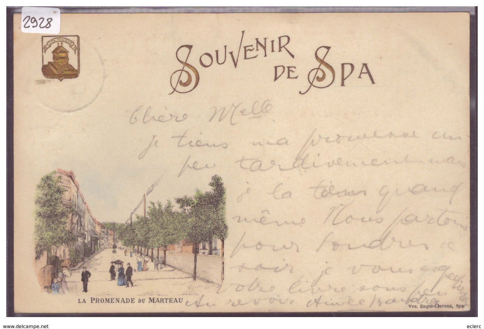 SOUVENIR DE SPA - TB - Spa