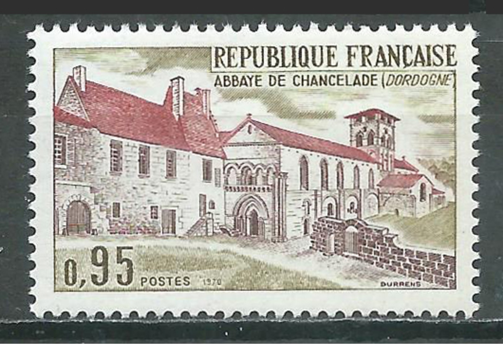 France YT N°1645 Abbaye De Chancelade Neuf ** - Ongebruikt