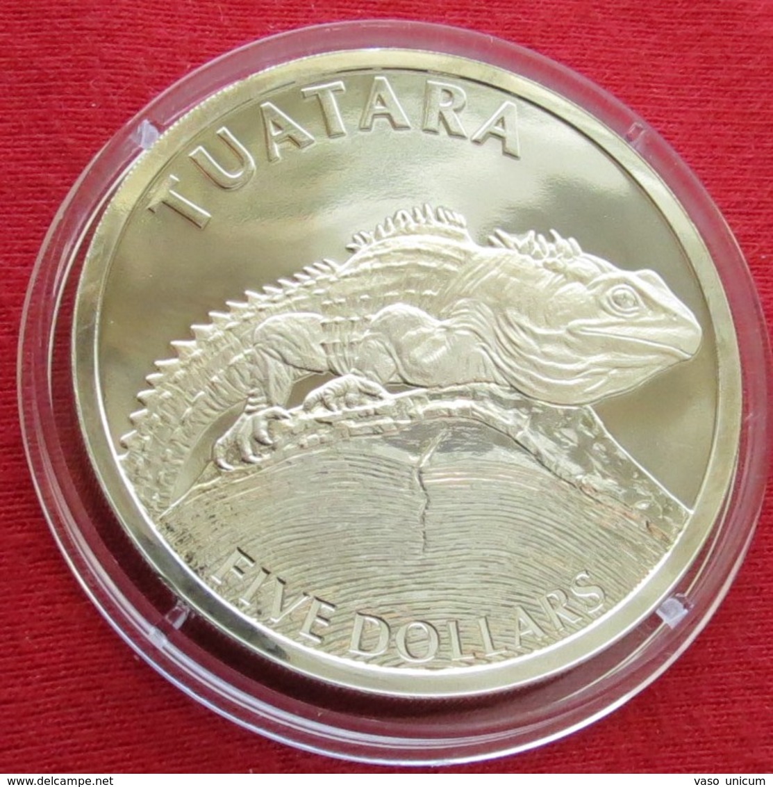 New Zealand 5 $ 2007 Lizaed Tuatara Nova Zelandia Nuova Zelanda Nouvelle Zelande - Nouvelle-Zélande