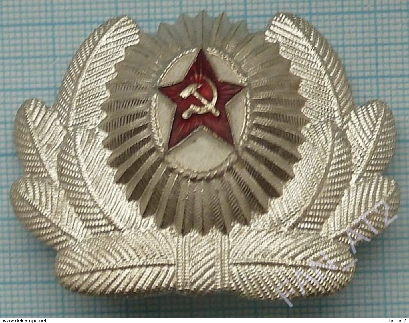USSR Soviet Army Uniform Military USSR Air Force Airborne Aviation Officer, Ensign Cockade Hat Badge - Uniformes