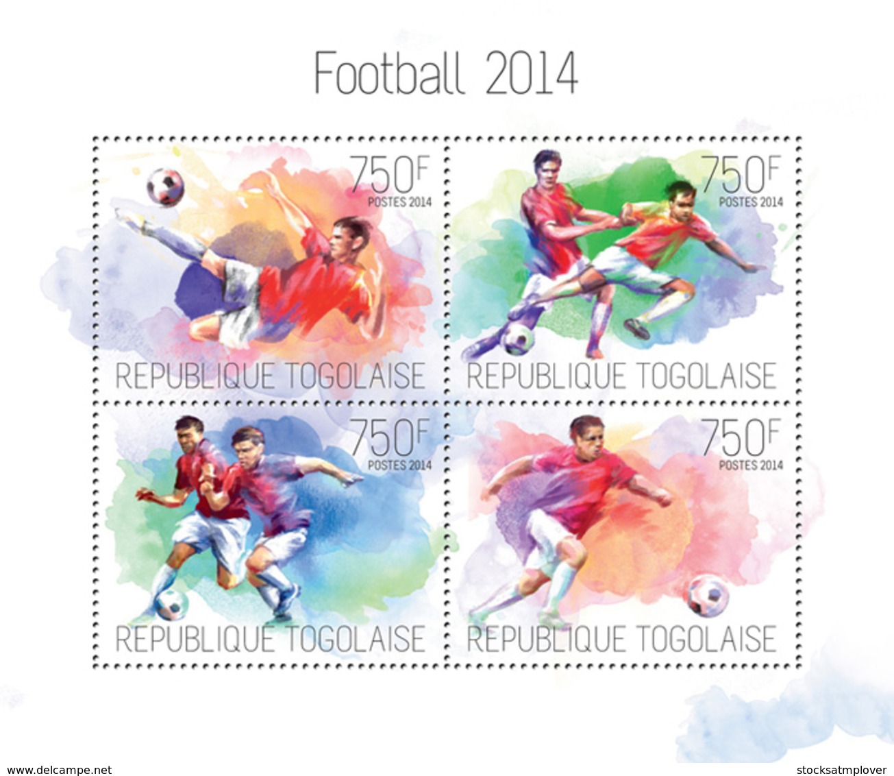 Togo 2014  Football Soccer - Togo (1960-...)