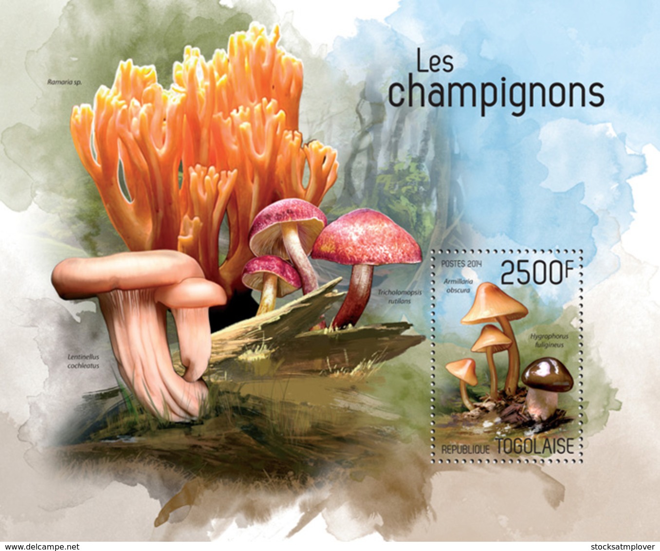 Togo 2014 Mushrooms - Togo (1960-...)