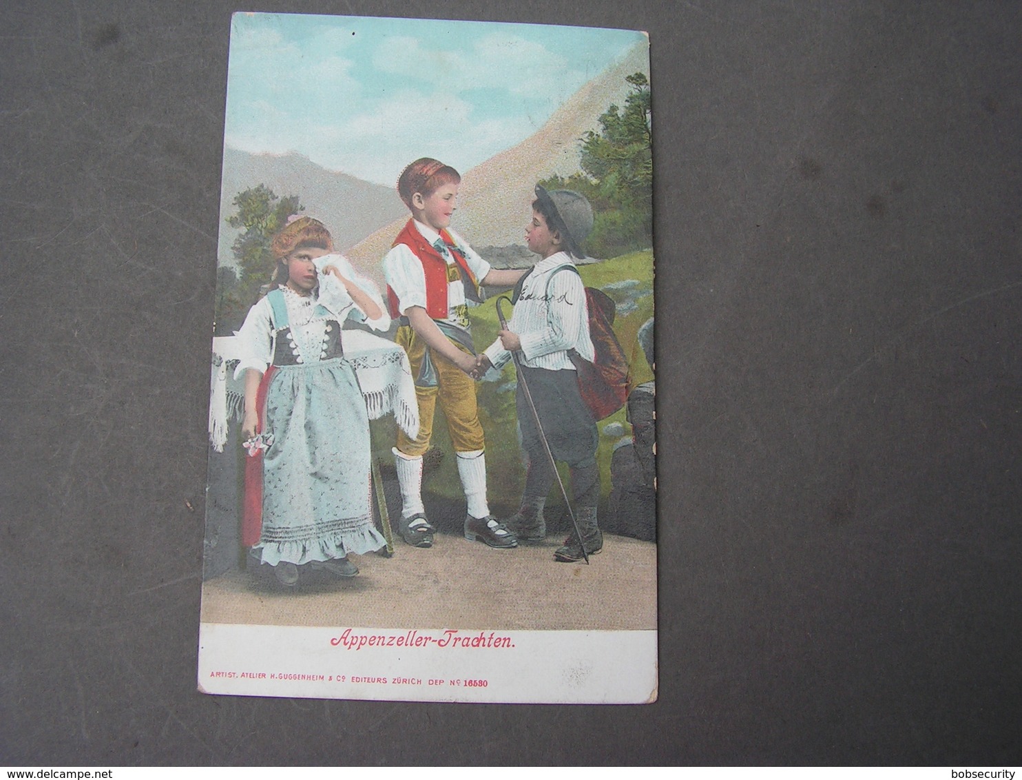 Appenzeller Trachten Herrisau 1907 - Appenzell