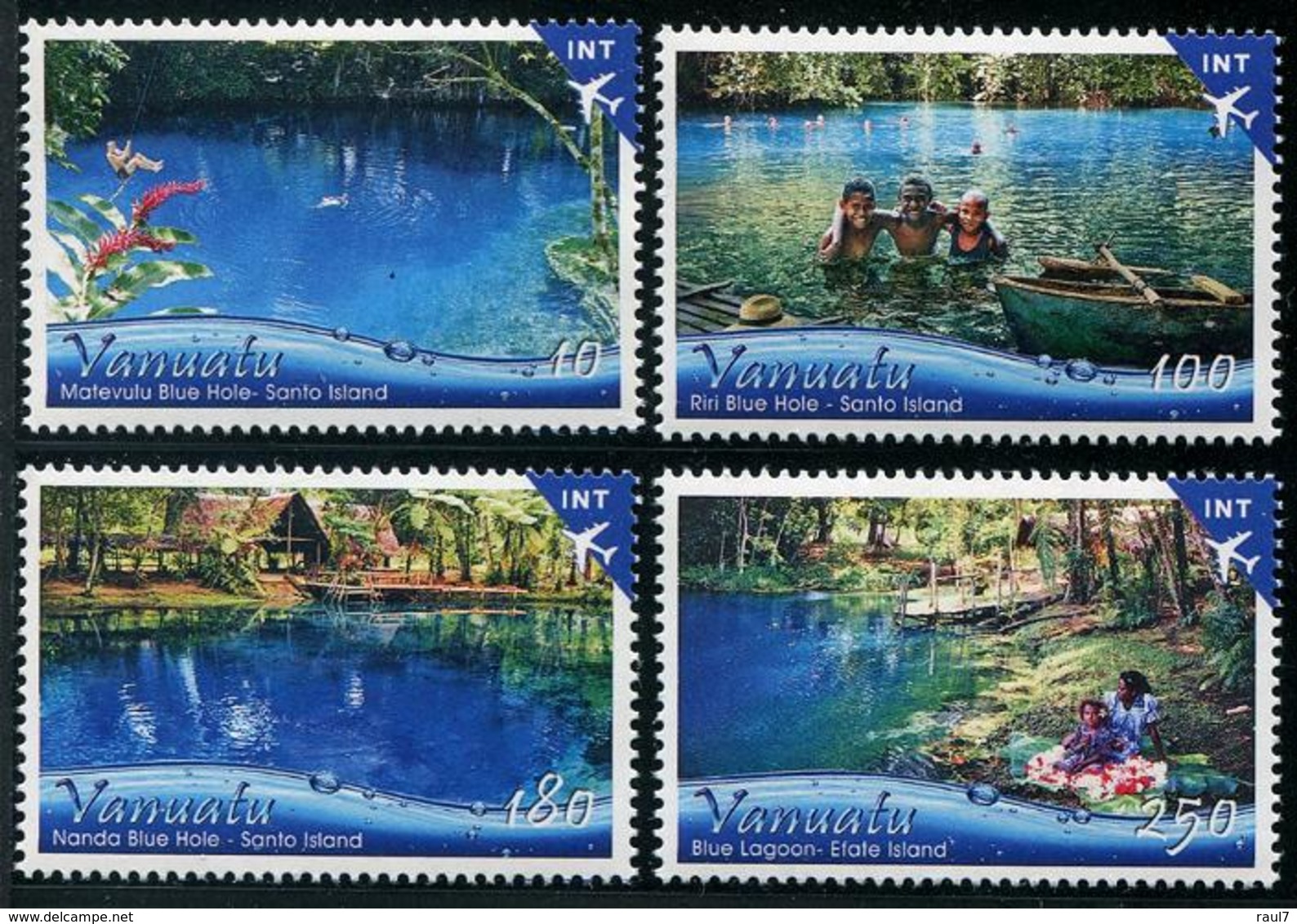 Vanuatu 2016 - Lagons Et Paysages Du Vanuatu - 4 Val Neufs // Mnh - Vanuatu (1980-...)