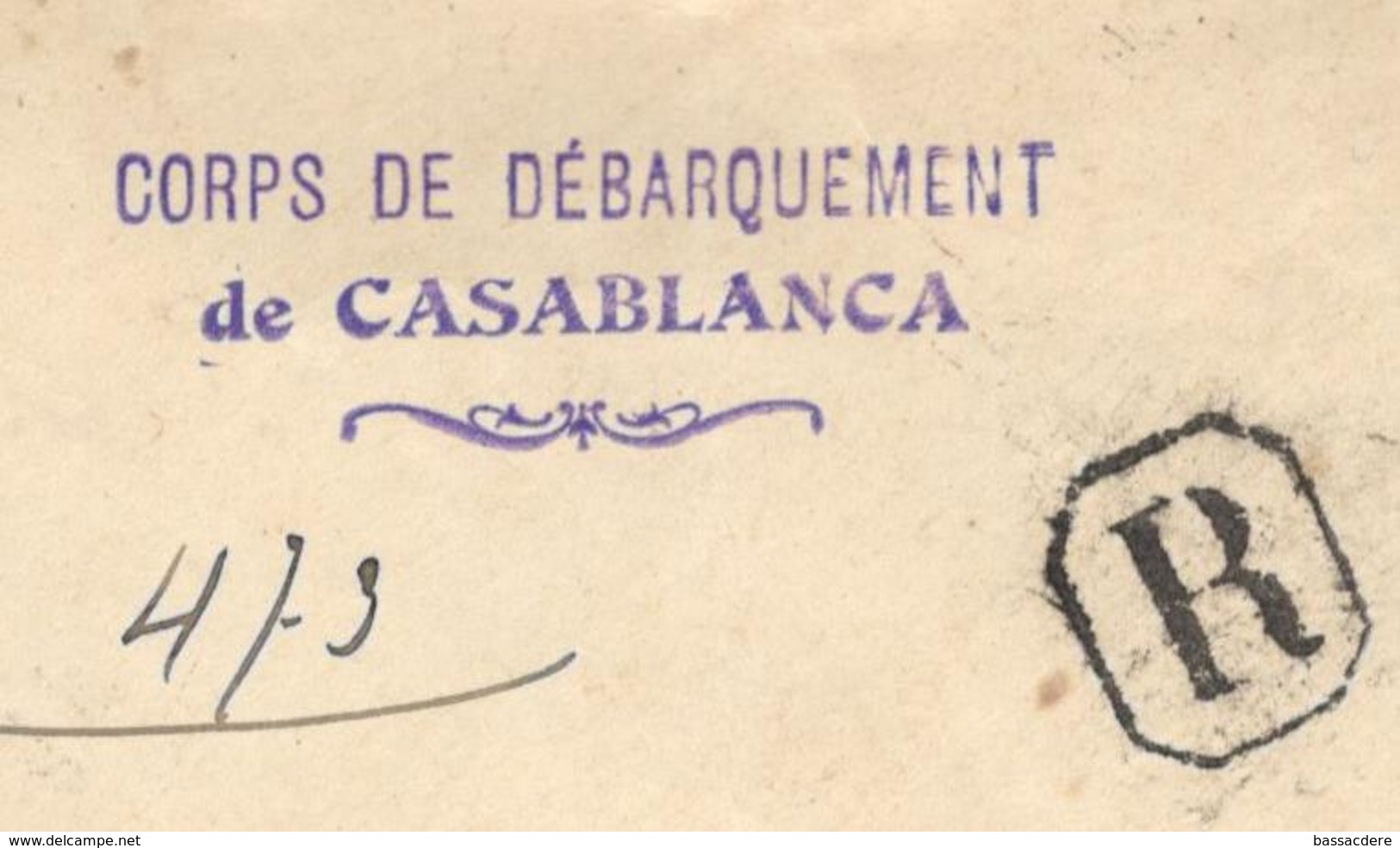 14097 - DEBARQUEMENT DE CASABLANCA - Militaria