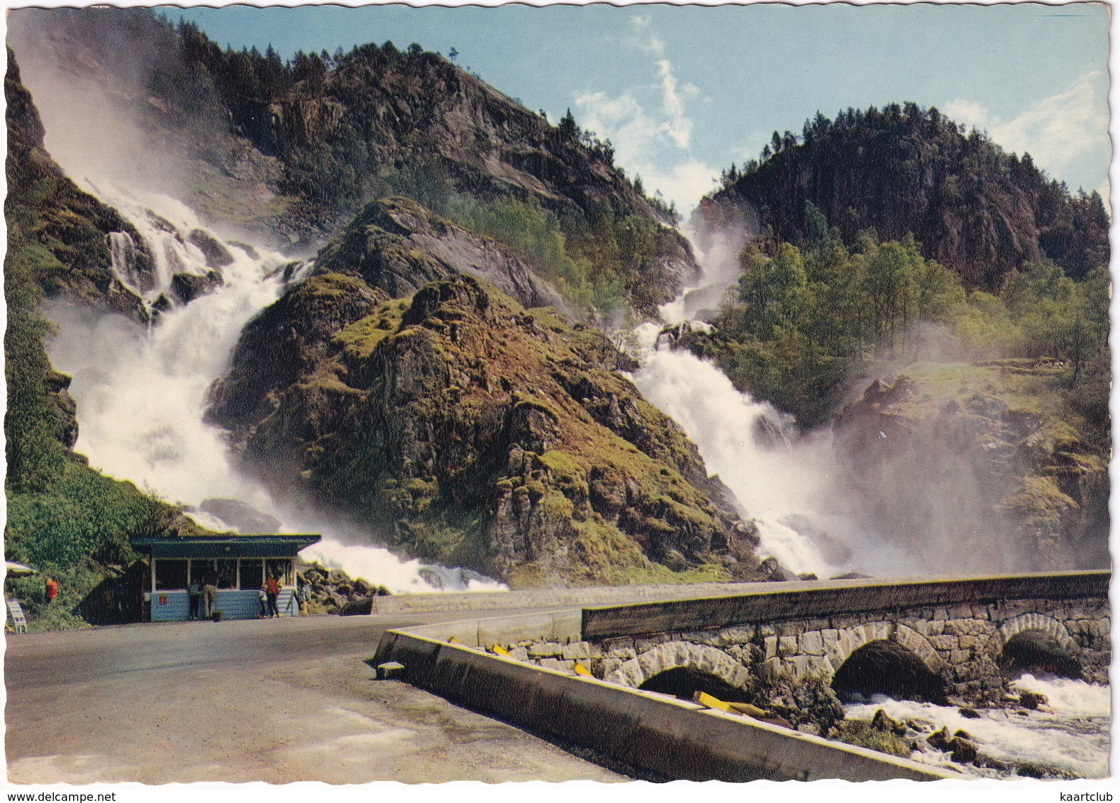 Latefoss, Odda, Hardanger - The Latefoss Falls -  (Norge - Norway) - Norvegia