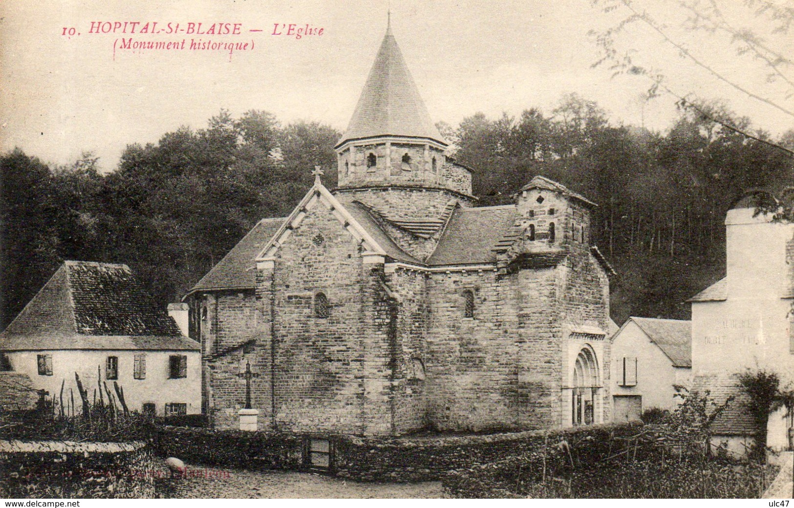 - 64 - HOPITAL-St-BLAISE. - L'Eglise (Monument Historique) - - Altri & Non Classificati