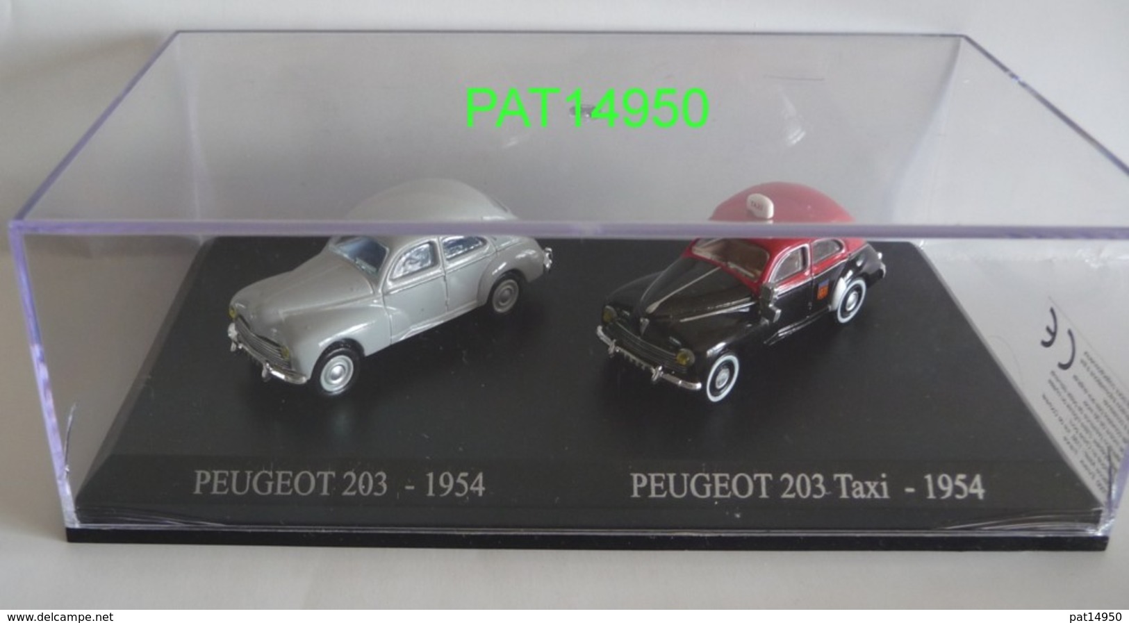 PEUGEOT 203 DUO HO 1/87ème UNIVERSAL HOBBIES - Echelle 1:87