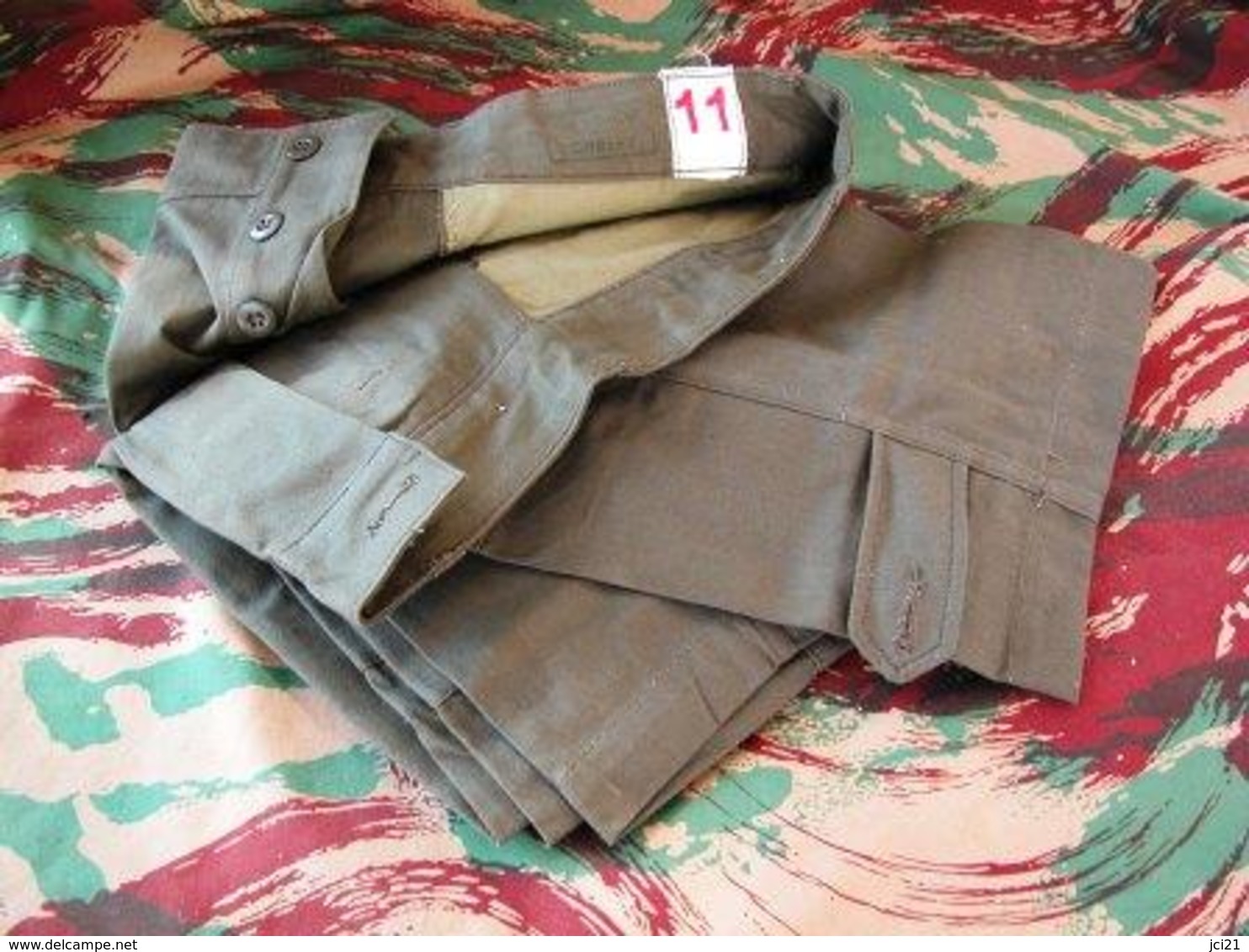 Pantalon Treillis Ancien Modèle - ARMÉE FRANCAISE _M253 - Divise