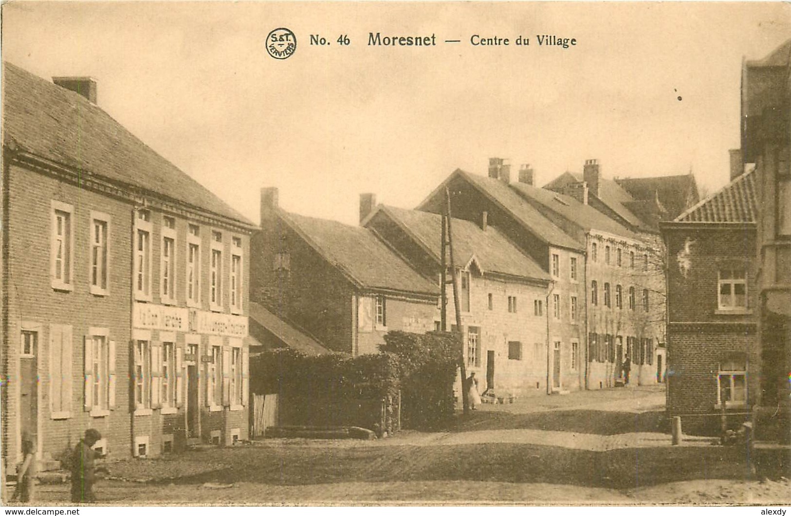 WW MORESNET. Magasin " Au Bon Marché " Centre Du Village - Saint-Vith - Sankt Vith