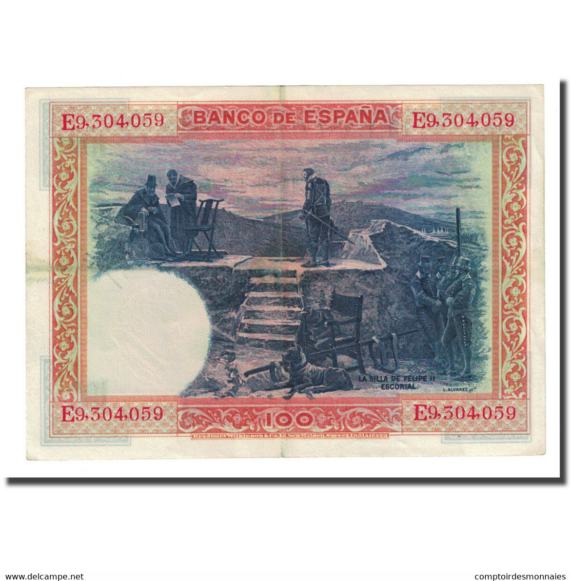 Billet, Espagne, 100 Pesetas, 1925-07-01, KM:69c, SUP - 100 Peseten