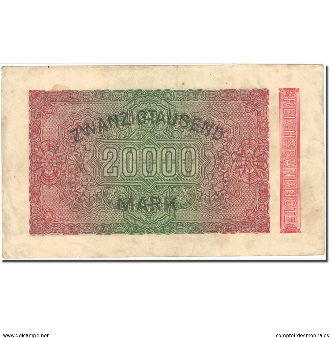 Billet, Allemagne, 20,000 Mark, 1923, 1923-02-20, KM:85a, TTB+ - 20000 Mark