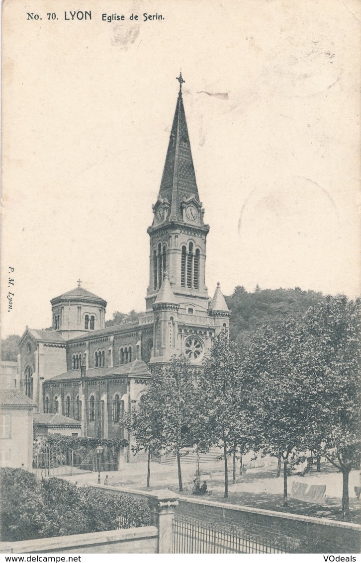 CPA - France - (69) Rhône - Lyon - Eglise De Serin - Altri & Non Classificati