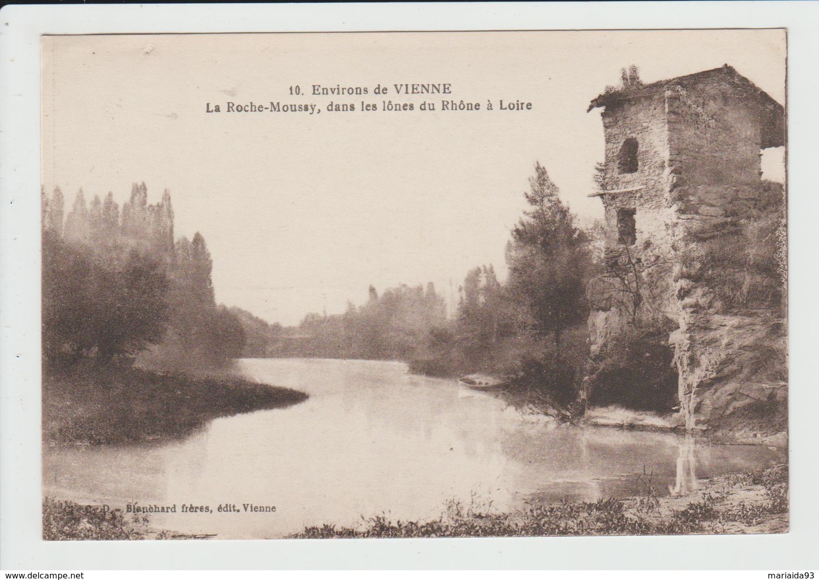 LOIRE SUR RHONE - RHONE - LA ROCHE MOUSSAY DANS LES LONES DU RHONE A LOIRE - Loire Sur Rhone