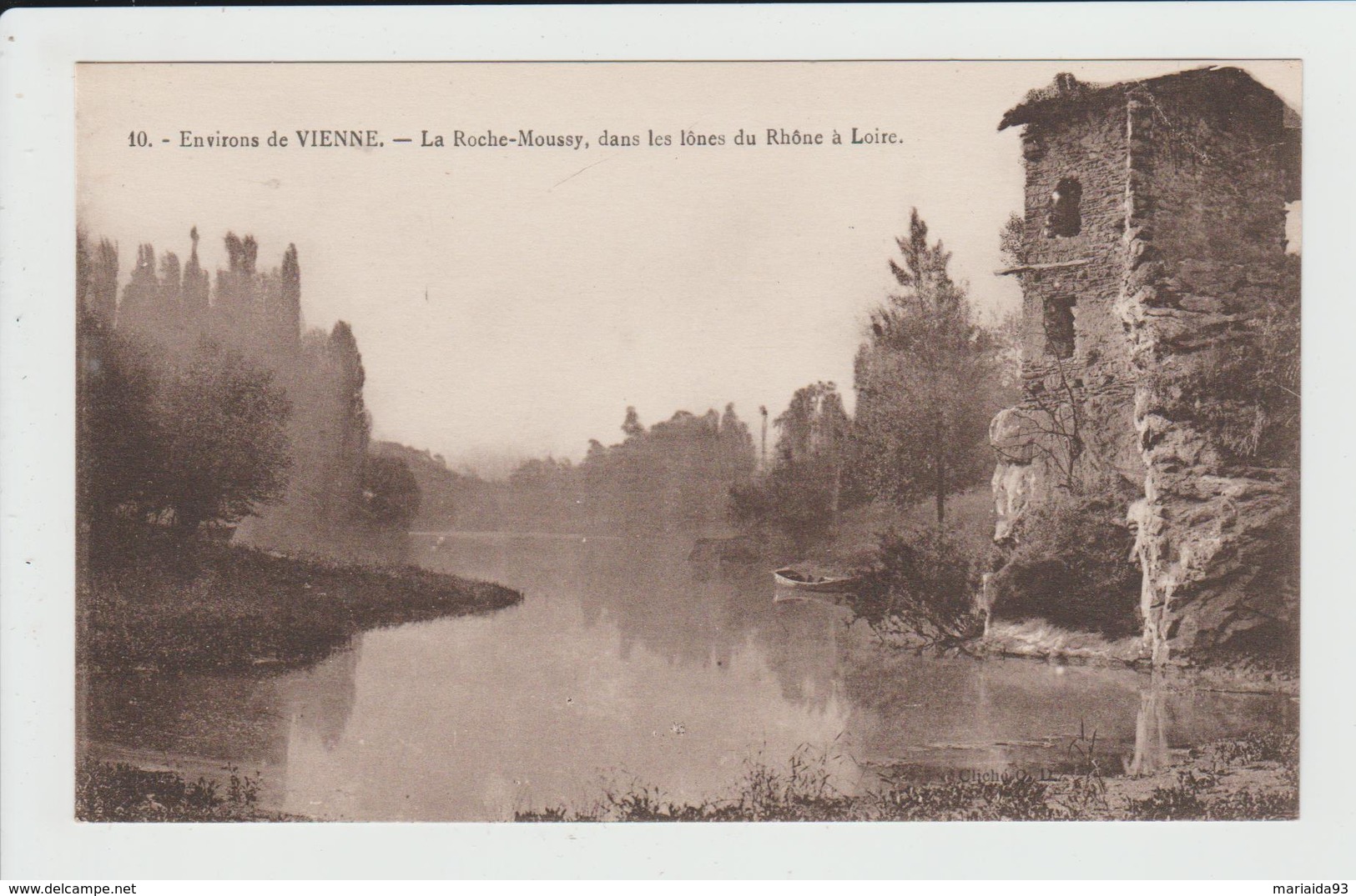 LOIRE SUR RHONE - RHONE - LA ROCHE MOUSSAY DANS LES LONES DU RHONE A LOIRE - Loire Sur Rhone