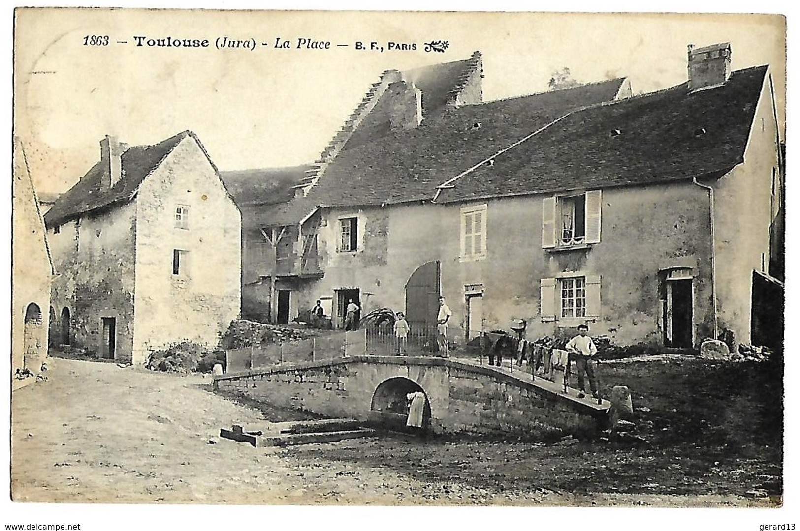 E10 JURA 39 TOULOUSE La Place 1910 TBE - Autres & Non Classés