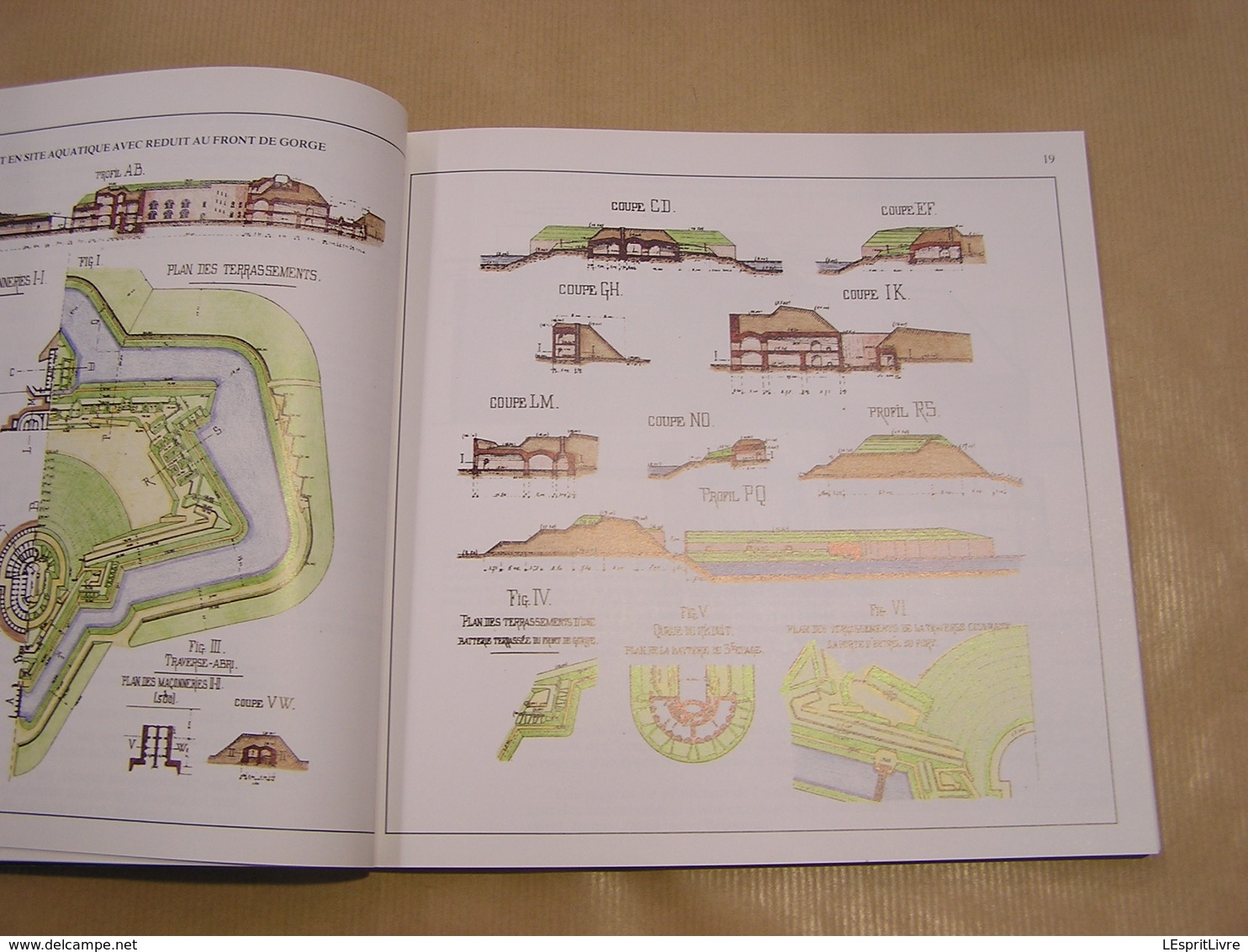 HENRI ALEXIS BRIALMONT Les Forts de la Meuse 1887 1891 Régionalisme Fortifications Défense Construction Architecture