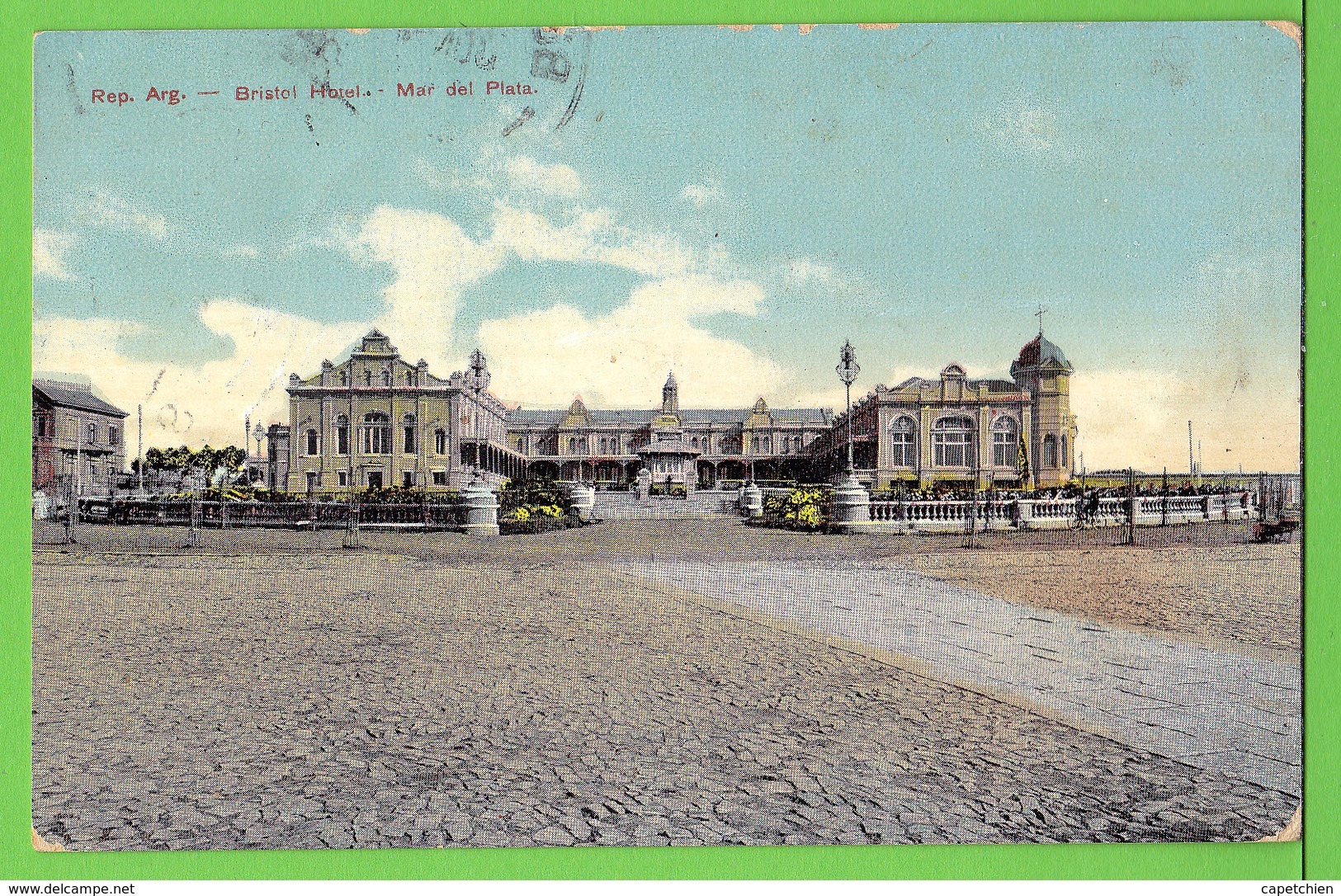 ARGENTINE / MAR DEL PLATA / BRISTOL HOTEL .... Carte écrite Vers En 1912 - Argentine