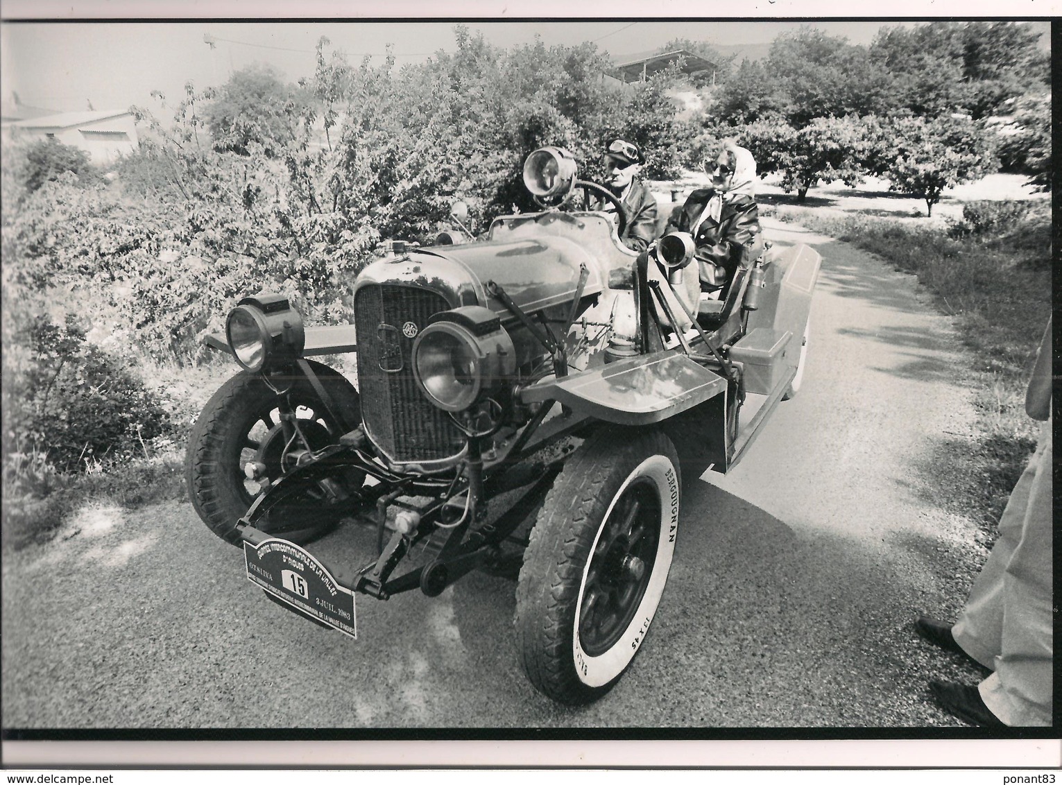 Photo Originale D'une Voiture Des Années 1920 - Marque à Identifier -  30 X 20 Cm - - Automobiles