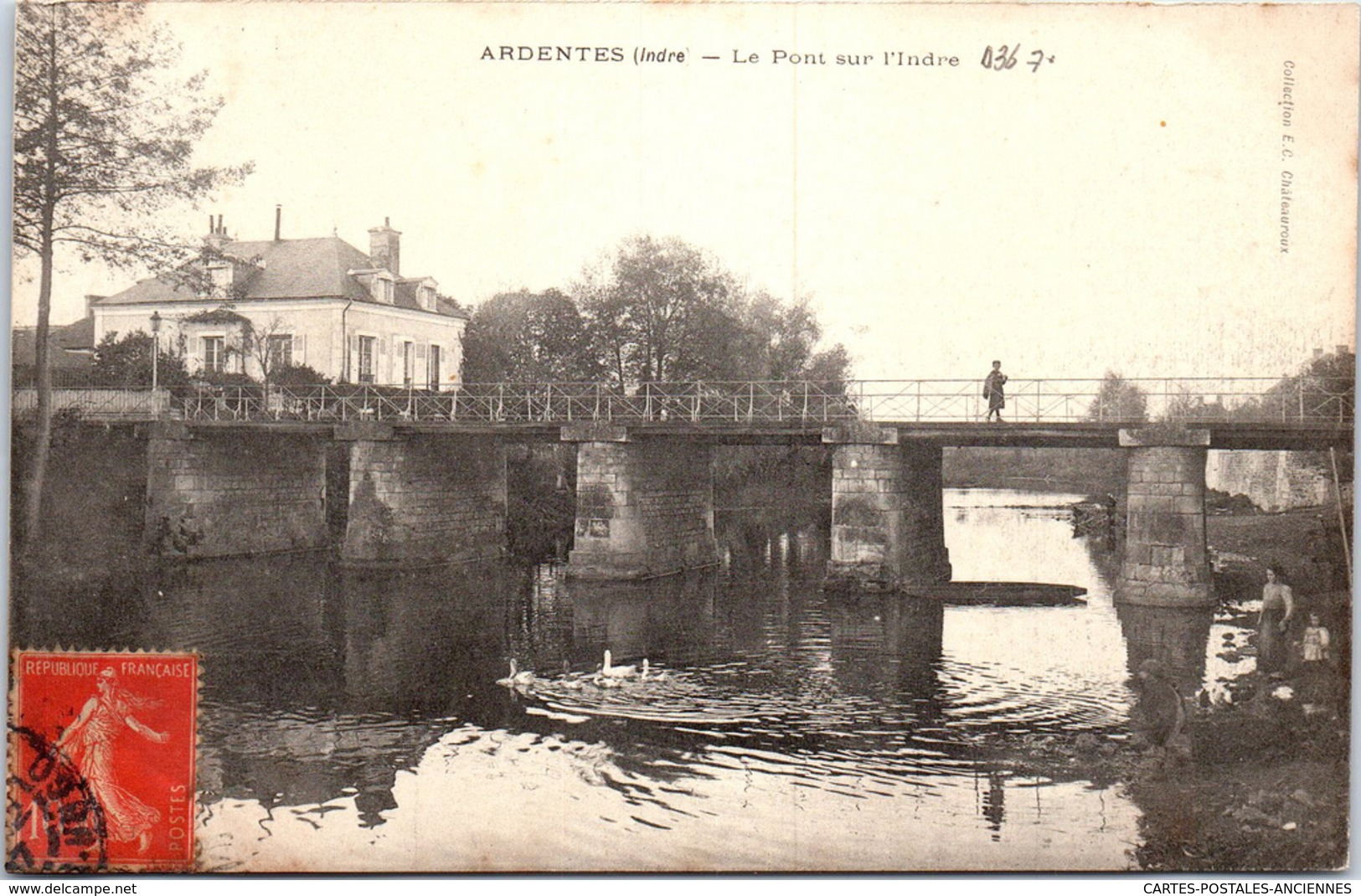 36 ARDENTES - Le Pont Sur L'indre - Autres & Non Classés