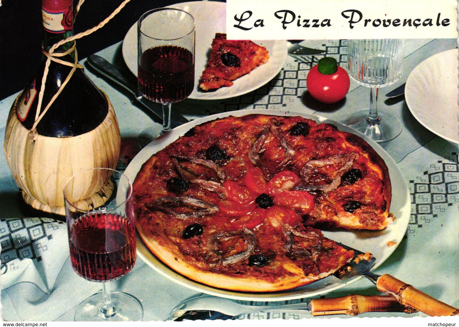 CUISINE - RECETTES - LA PIZZA PROVENCALE - Recettes (cuisine)