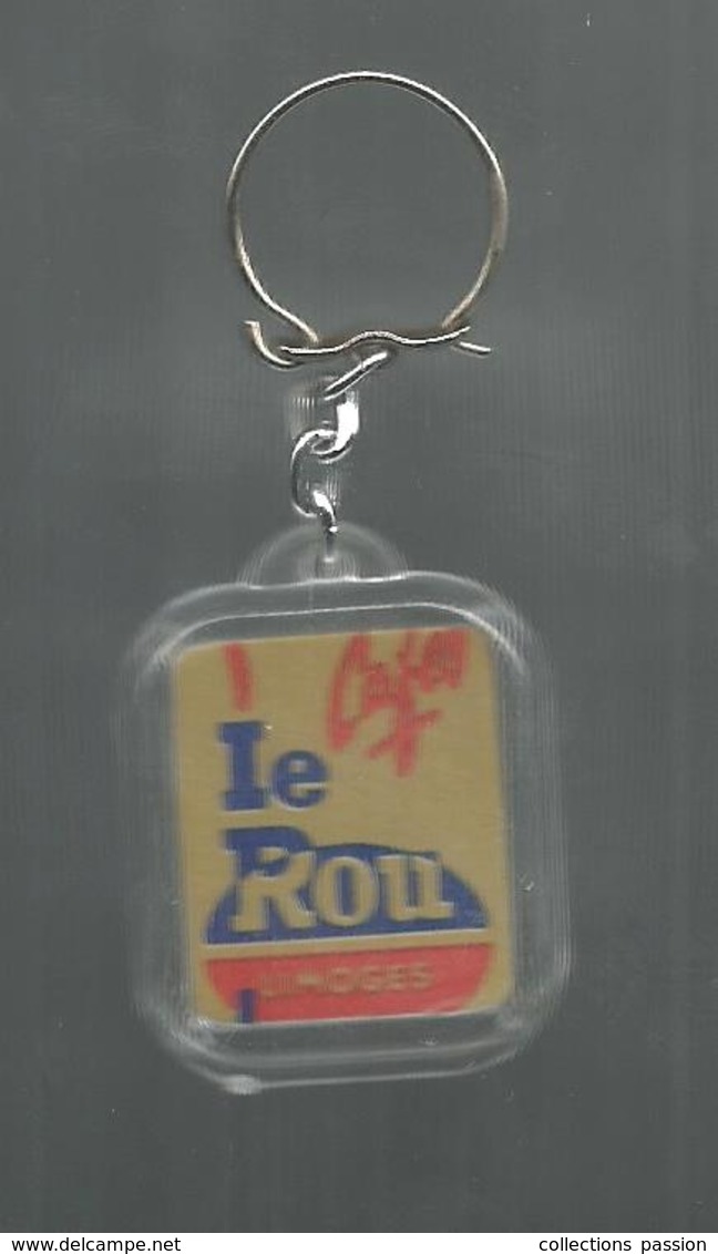 Porte Clefs , Clés , Cafés LE ROU , LIMOGES ,,2 Scans , Frais 1.95 E - Porte-clefs