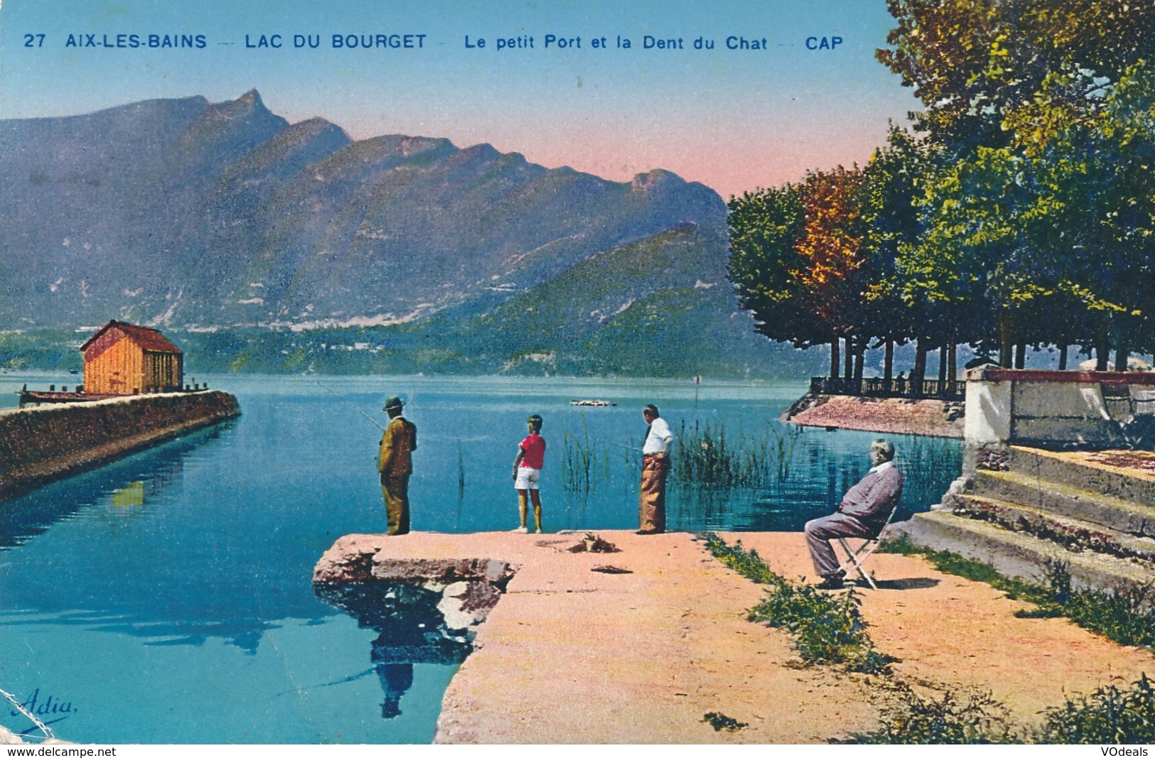 CPA - France - (73) Savoie - Lac Du Bourget - Le Petit Port Et La Dent Du Chat - Le Bourget Du Lac