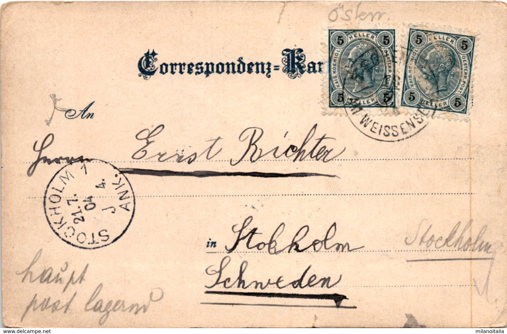 Techendorf Am Weissensee (1a) * 18. 7. 1904 - Weissensee